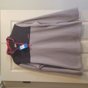 1/4 Zip Women’s Columbia Midnight Lake Fleece (NWT) Size: Large